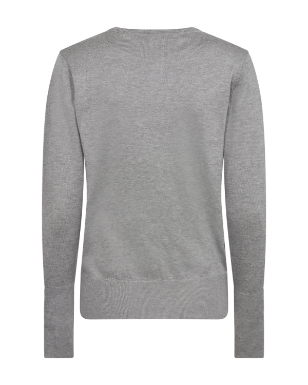 FQKATIE - CARDIGAN - GREY Online-Schn?ppchen – Bild 3