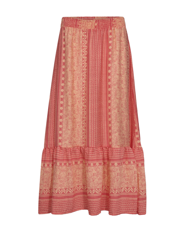 FQBLASE - SKIRT - RED AND ORANGE Online-Schn?ppchen
