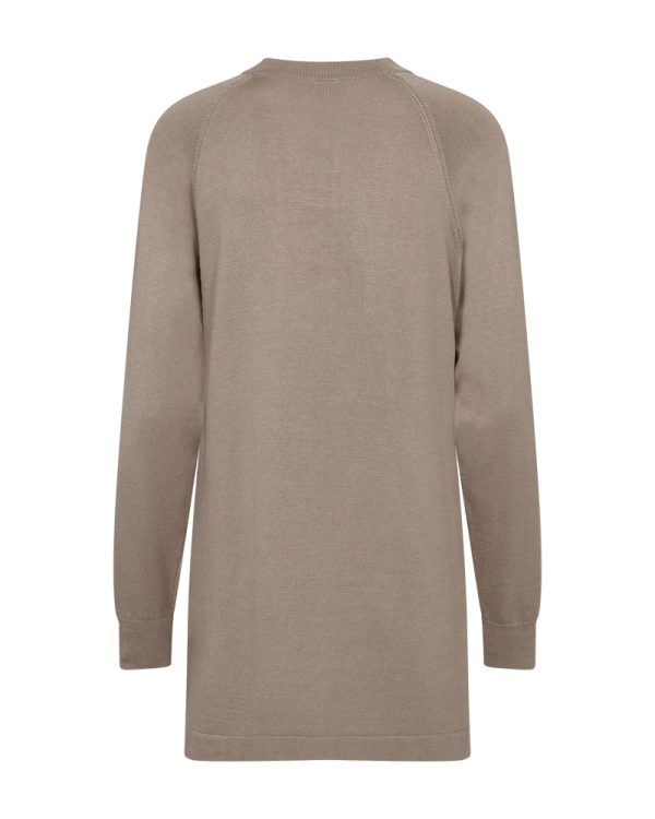 FQPLAIN - CARDIGAN - BEIGE Rabatt – Bild 2