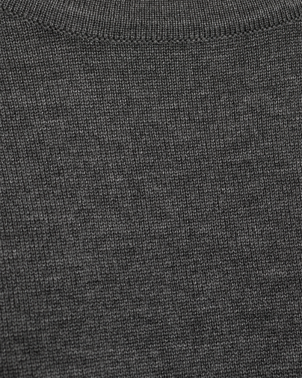 FQKATIE - FINE-KNIT PULLOVER - GREY Im Angebot – Bild 3