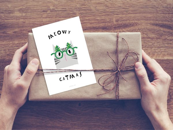 Postkarte   Catmas Schn?ppchen – Bild 2