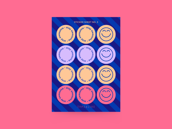 Stickerbogen No. 3 Verkauf – Bild 5