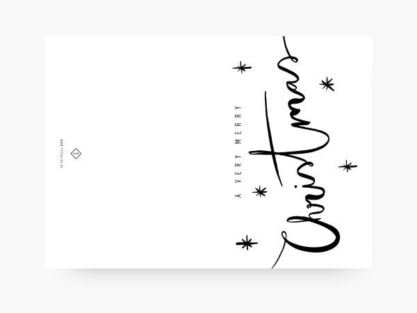 Grußkarte   Calligraphy No. 1 Online-Verkauf – Bild 3